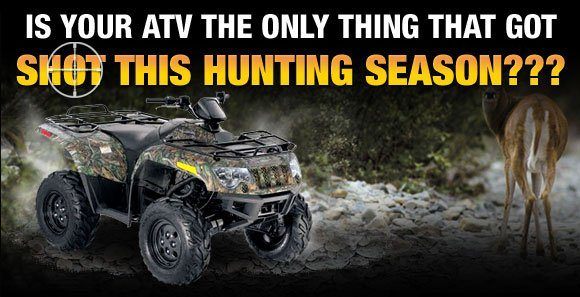 Is Your ATV The Only Thing That Got Shot This Hunting Seasons